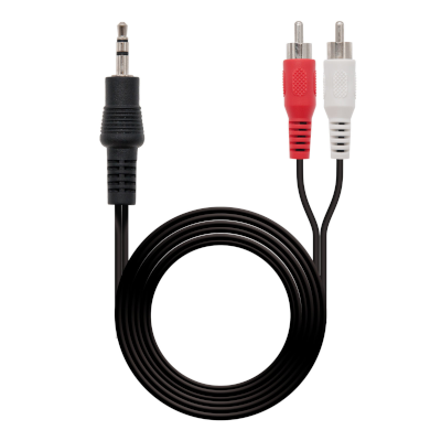 CABLE JACK3-5 M A 2xRCA M 1-5 METROS