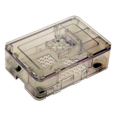 CAJA PARA RASPBERRY PI3 TRANSPARENTE