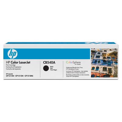 TONER HP CB540A LASERJET CP1215 NEGRO