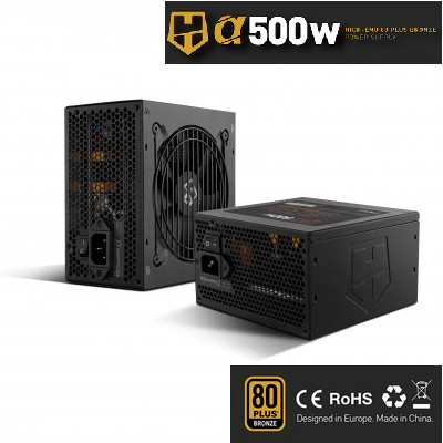 FUENTE ALIM. NOX ALPHA 500 80 PLUS BRONZE