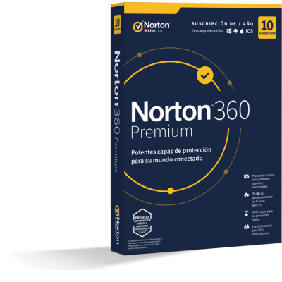 ANTIVI NORTON 360 PREMIUM 2019 - 10 USR